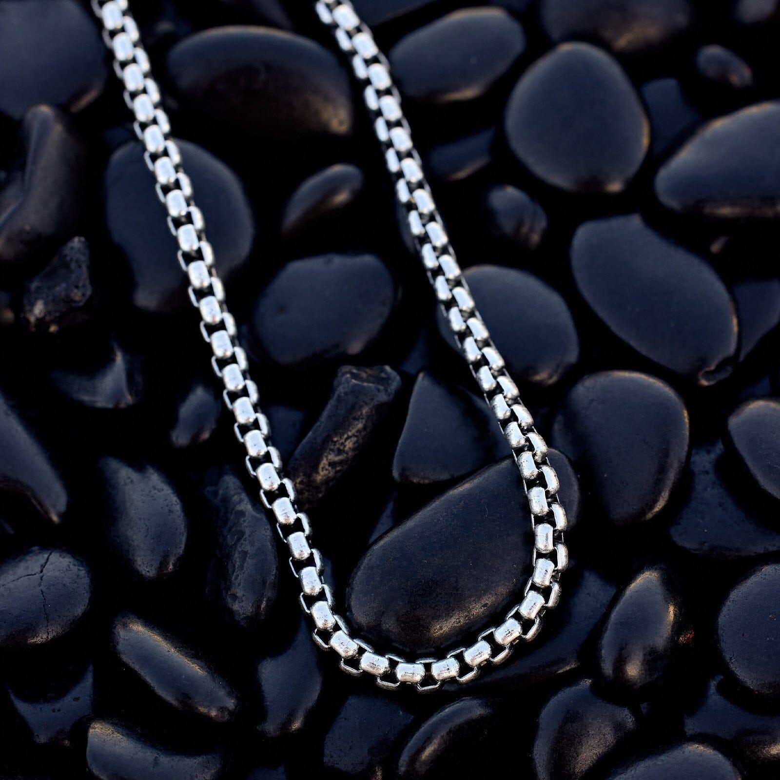 Men's Rolo Chain Necklace Male Product Image