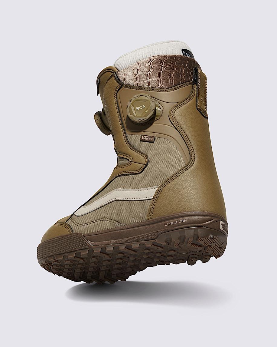 Womens Encore Pro Snowboard Boot in Olive Green / Gum| Vans US Product Image