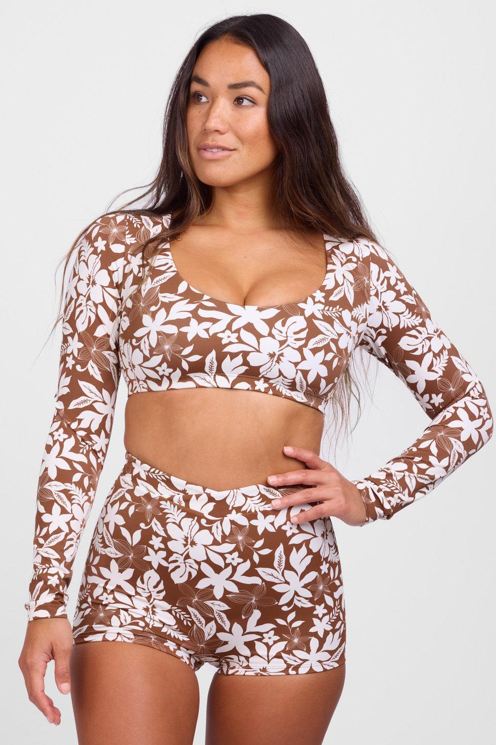 Avalon Long Sleeve Crop Rashguard Product Image