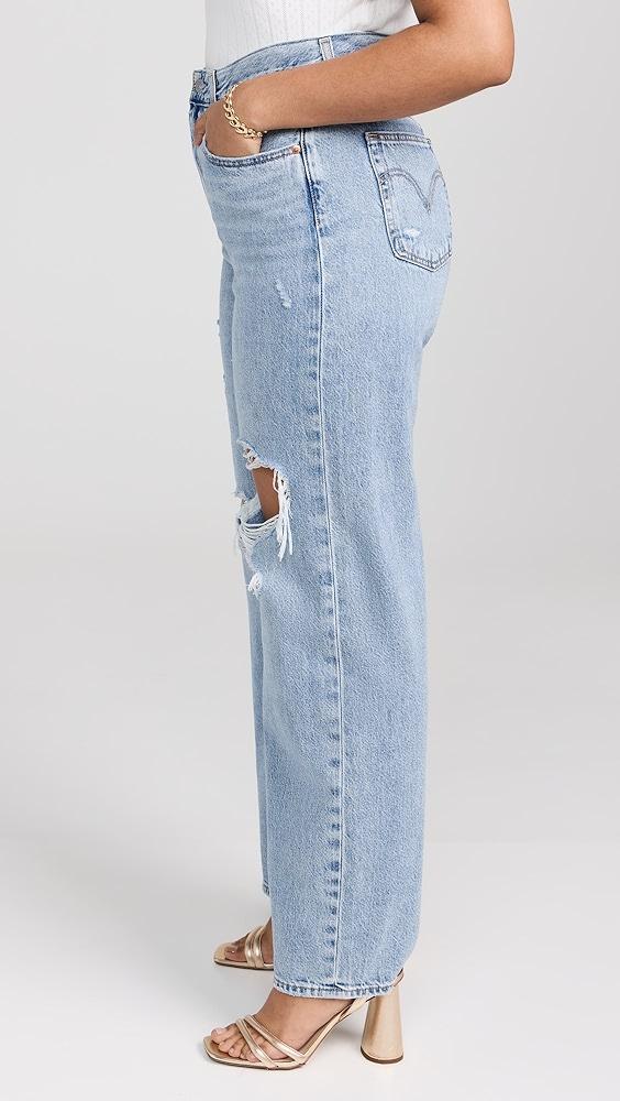 Levis Ribcage Wide Leg Jeans Probably Okay 28 Product Image