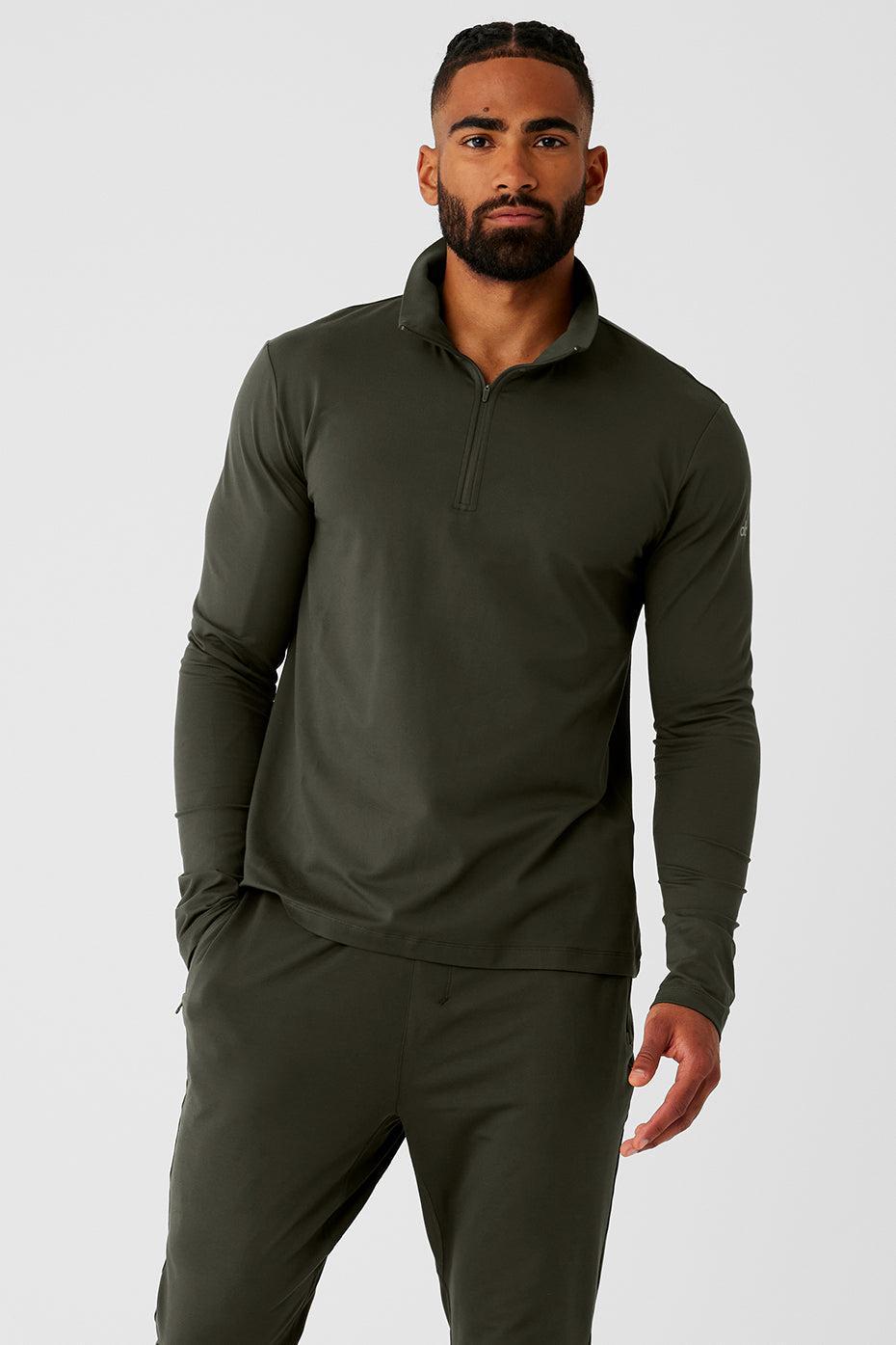 Alo Yoga | Conquer 1/4 Zip Reform Long Sleeve Sweatshirt Product Image