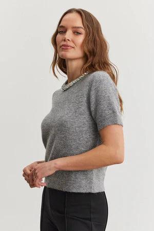 layton alpaca embellished sweater Product Image