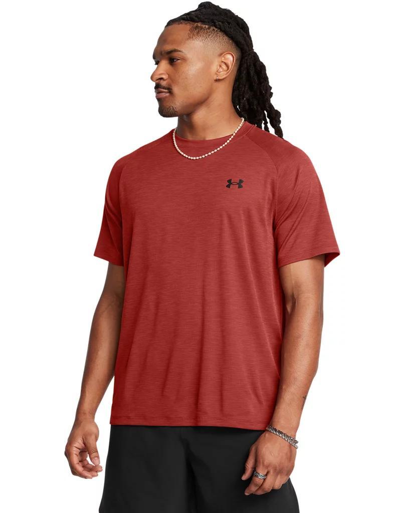 UA Tech Textured Mens Short Sleeve Product Image