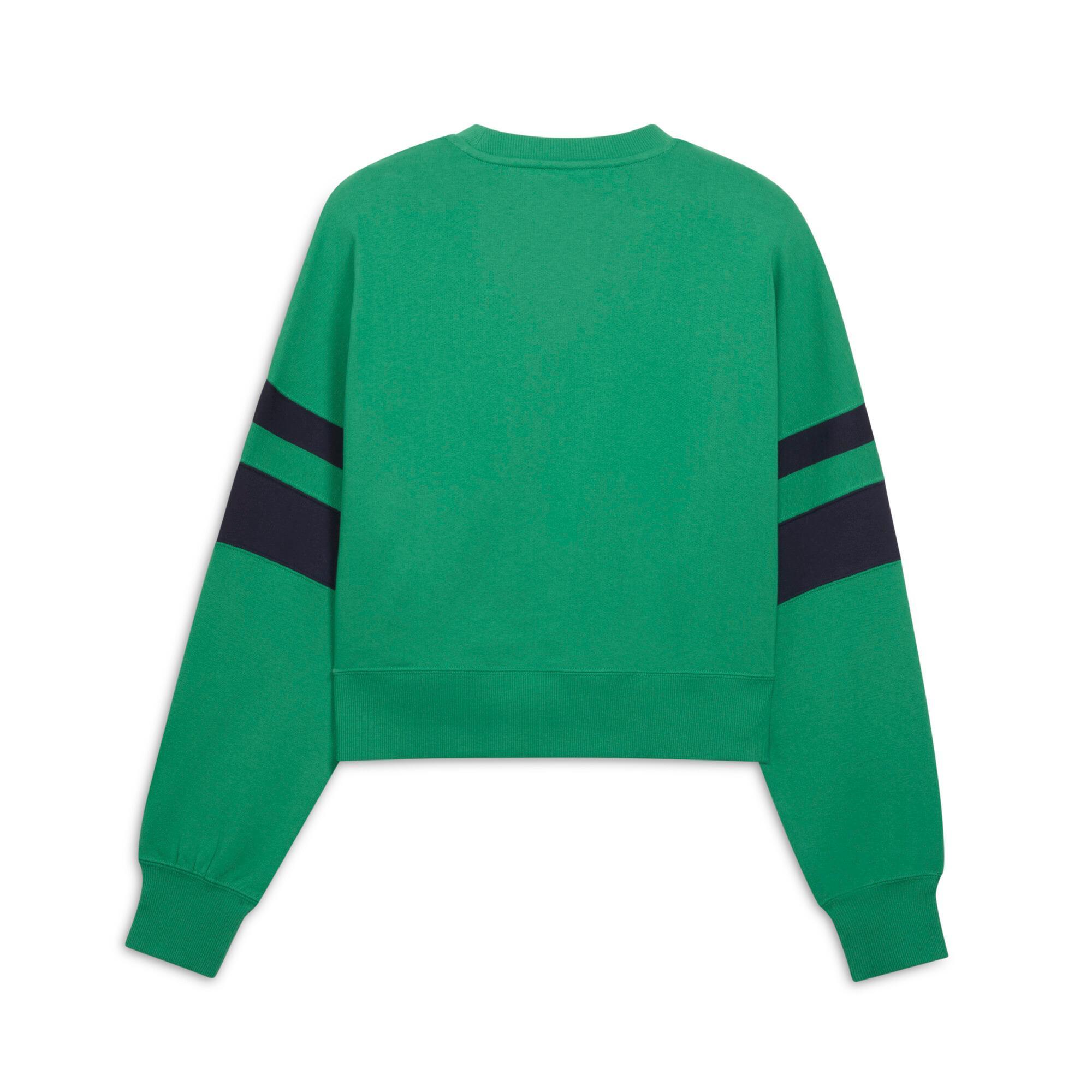 PUMA Wardrobe Essentials Bright Lights NYC Flagship Women's Crew Sweatshirt Product Image