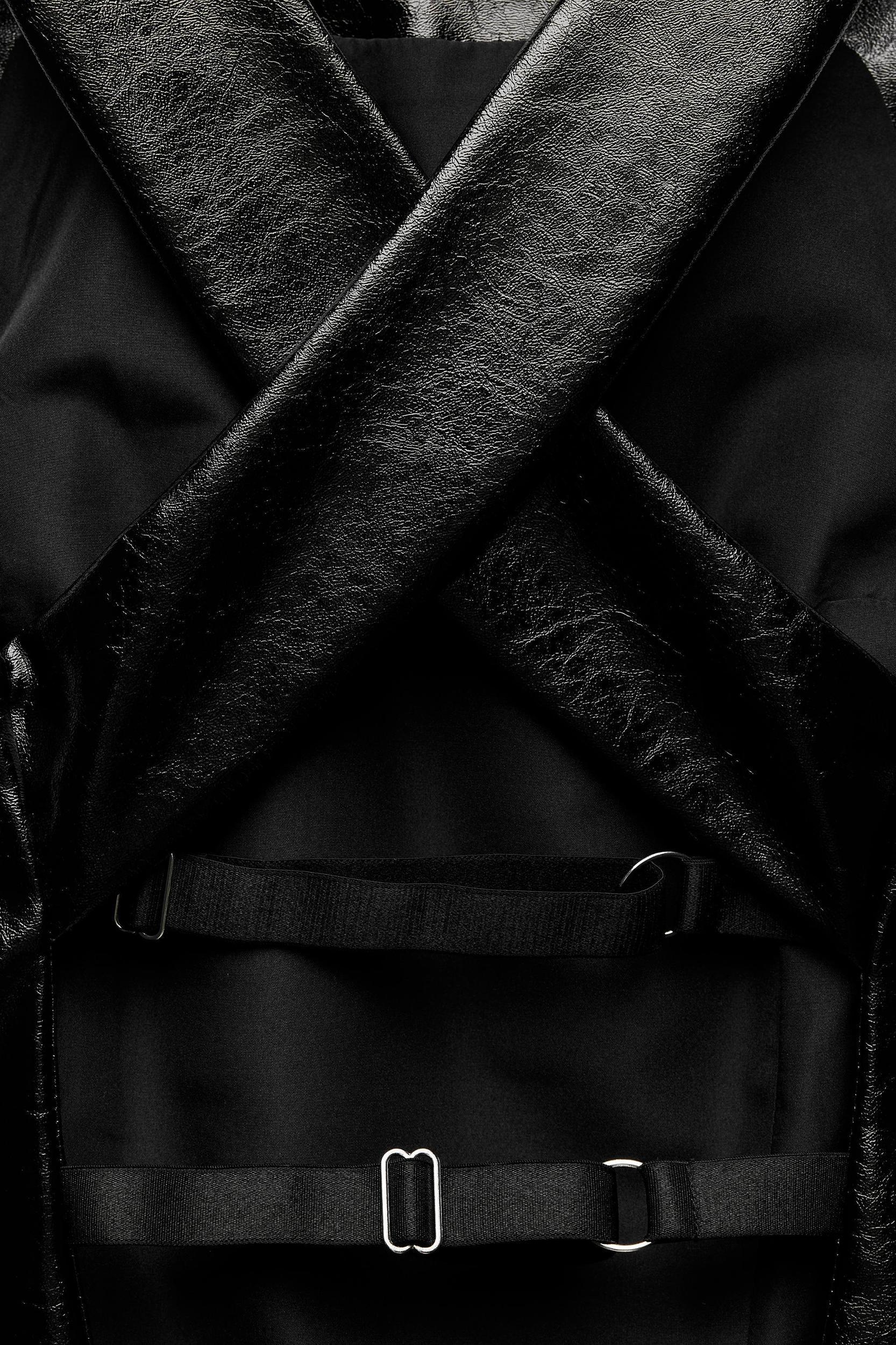 FAUX LEATHER TOP Product Image