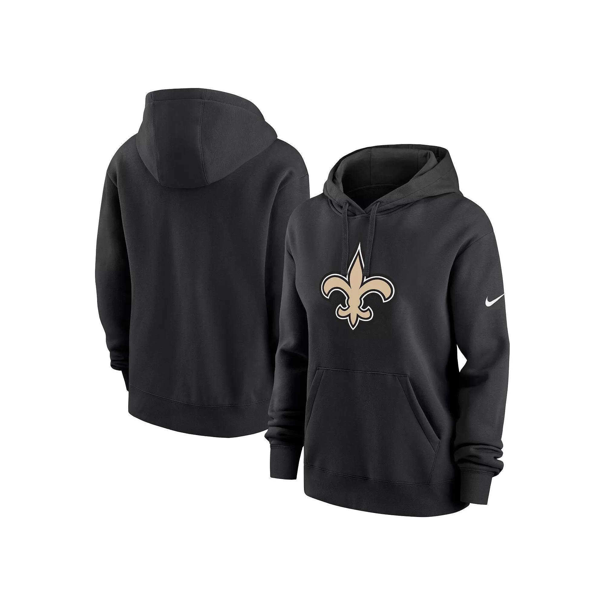 Womens Nike New Orleans Saints Club Fleece Pullover Hoodie Product Image