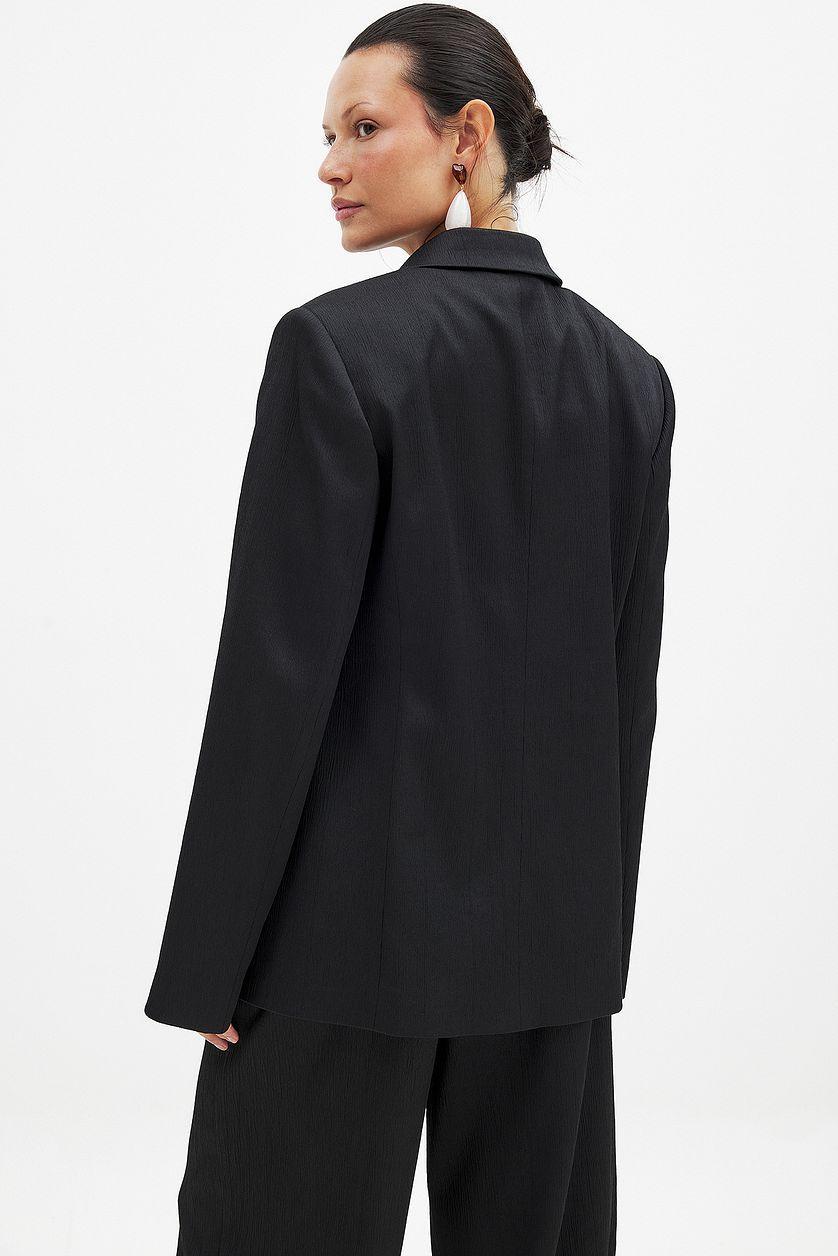 Regular Structured Tie Front Blazer Product Image
