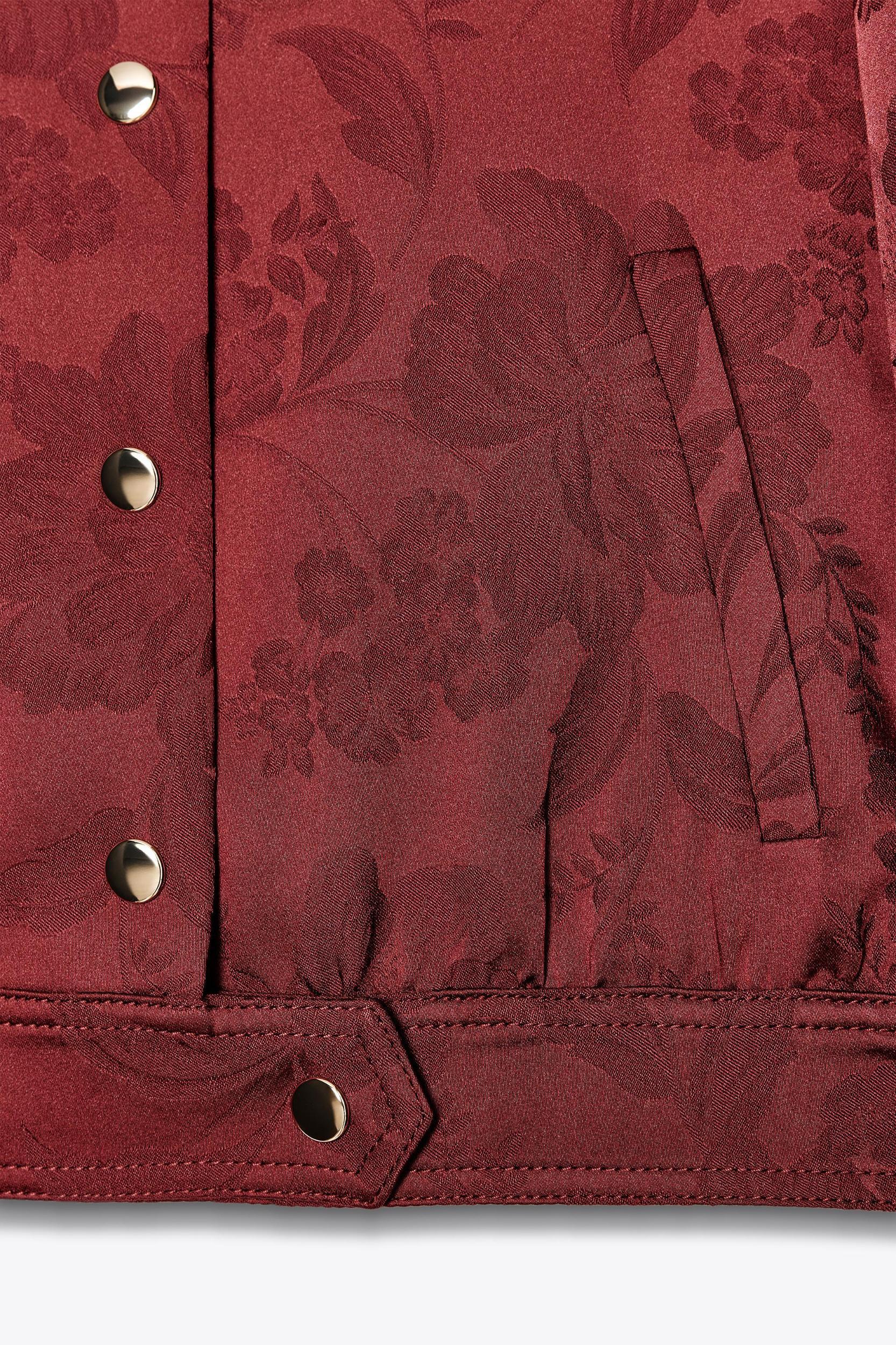 JACQUARD BOMBER JACKET Product Image