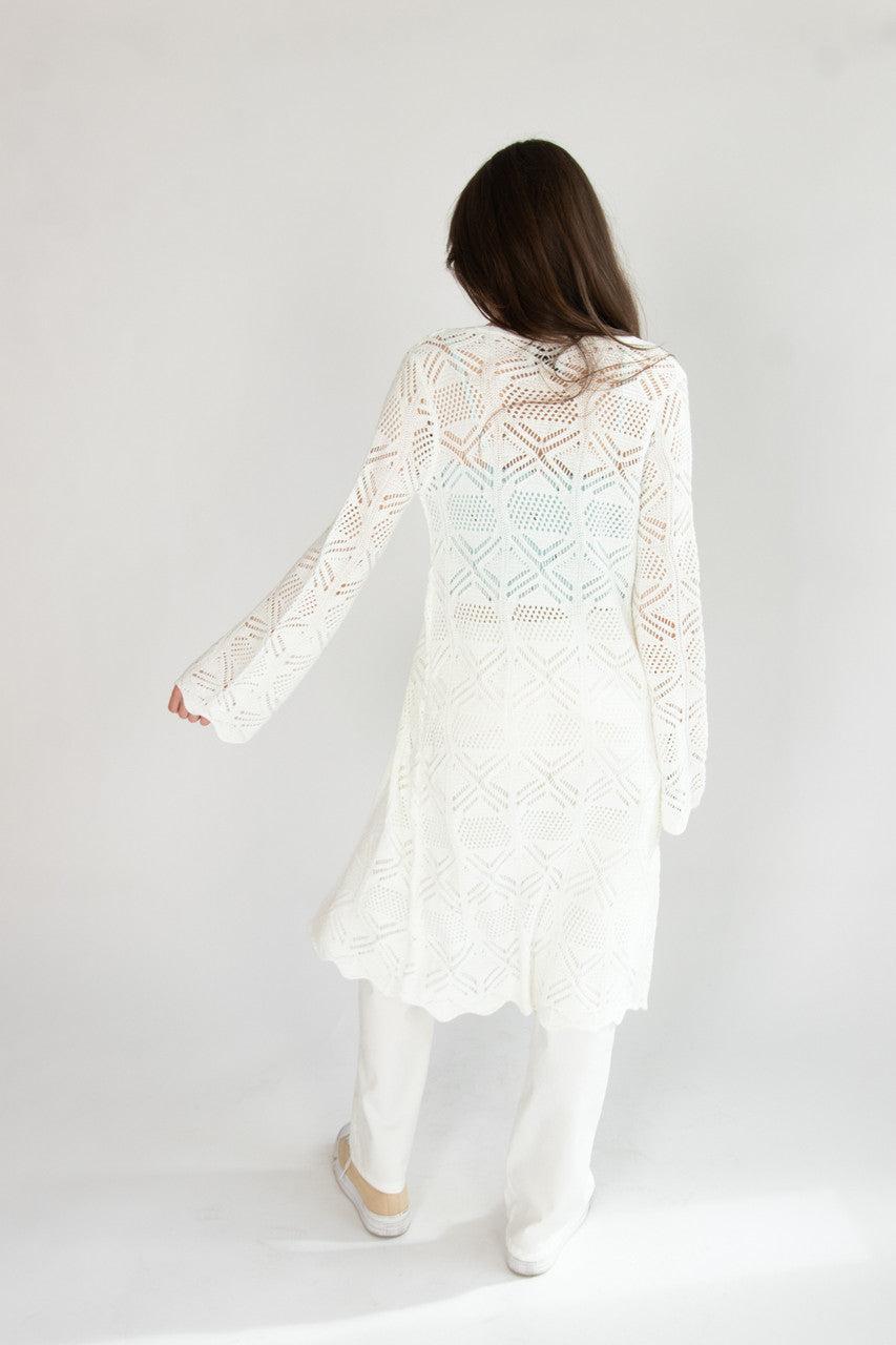 Pointelle Duster Cardigan Product Image