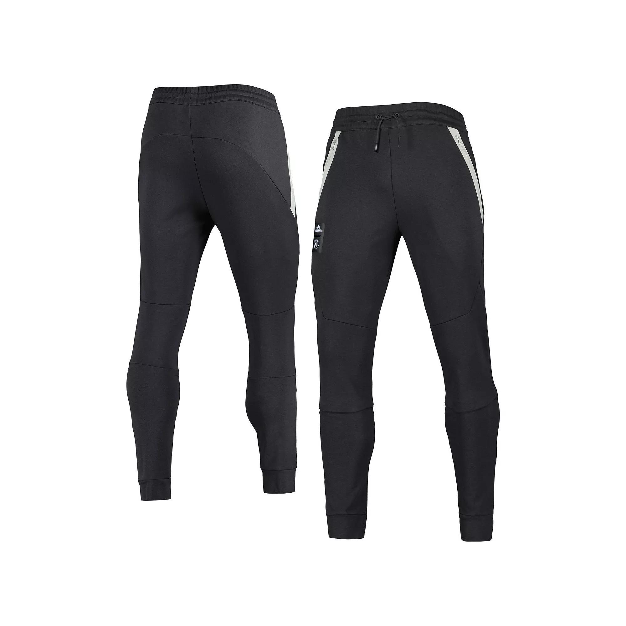 Mens adidas Sporting Kansas City 2023 Player Club Travel Pants Product Image