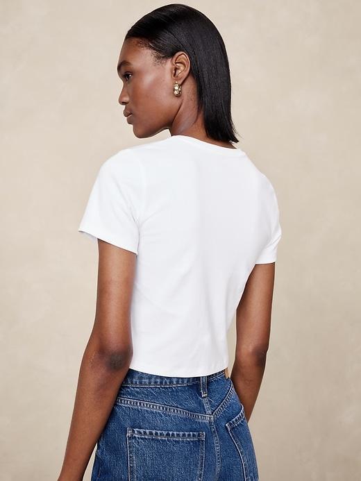 Refined Shrunken Crop T-Shirt Product Image