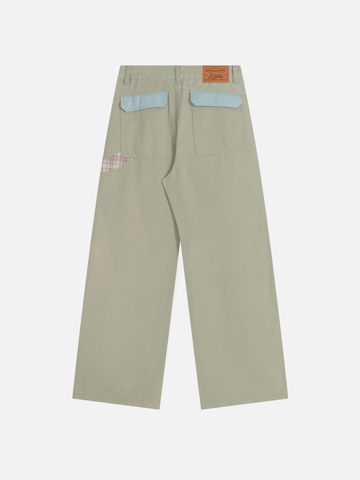 Aelfric Eden Irregular Patchwork Cargo Pants Product Image