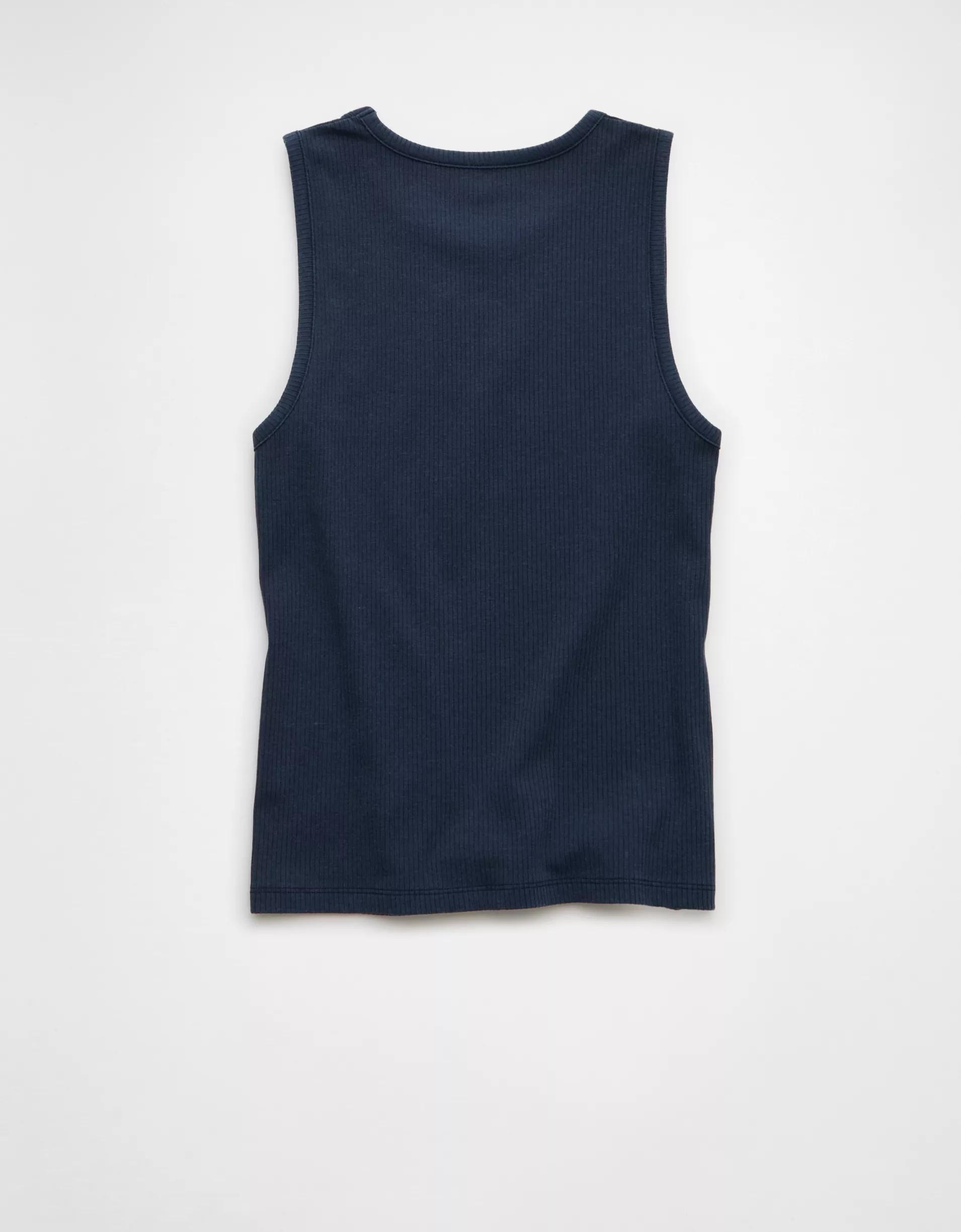 AE Boyfriend Food Graphic Muscle Tank Top Product Image
