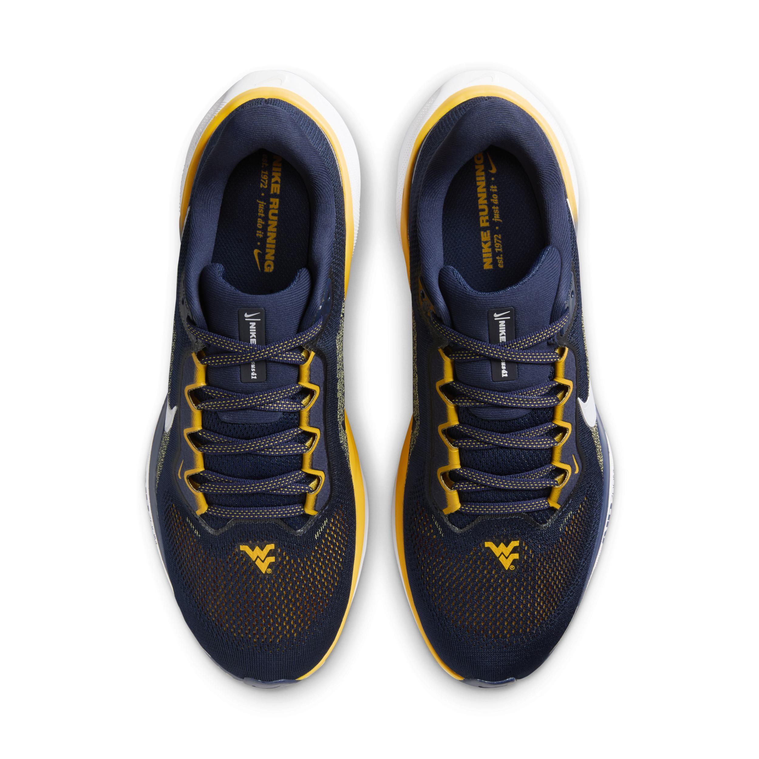 West Virginia Pegasus 41 Nike Men's College Road Running Shoes Product Image