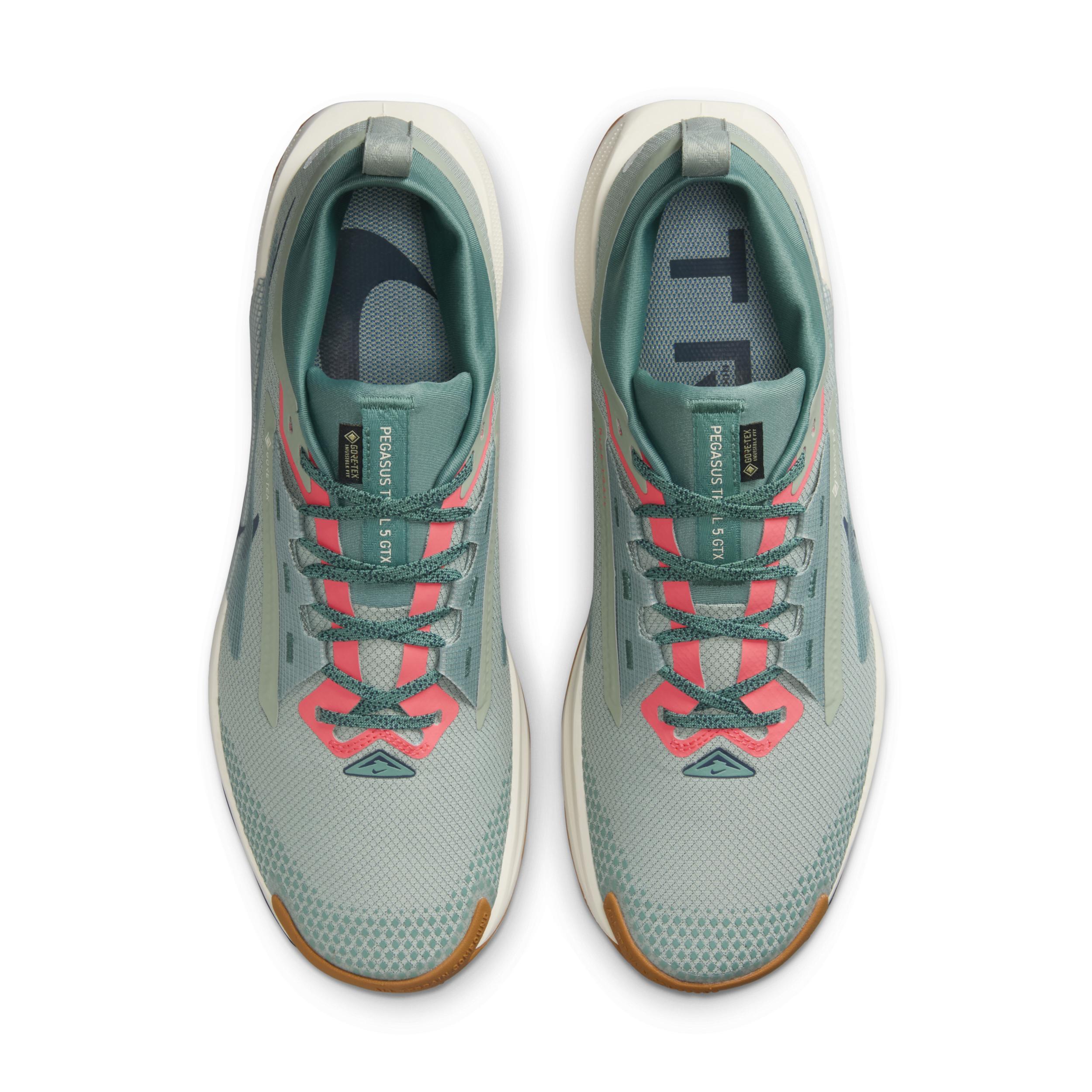 Nike Mens Pegasus Trail 5 GORE-TEX Waterproof Trail Running Shoes Product Image