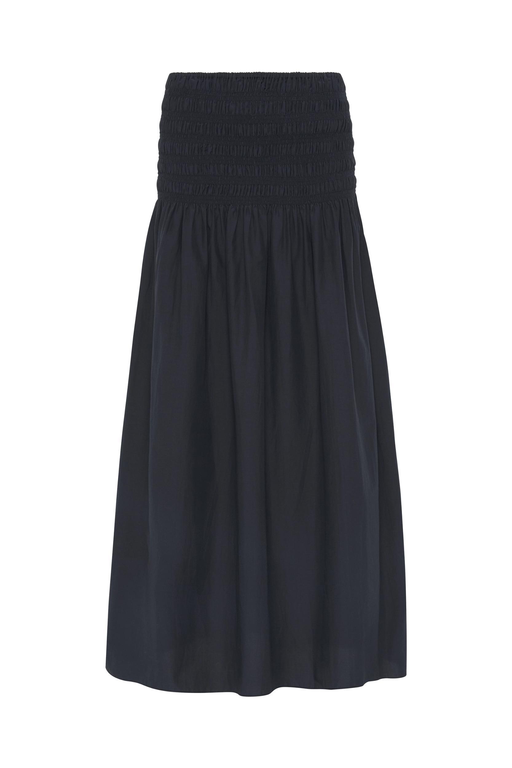 Baia Midi Skirt Black - Final Sale Product Image