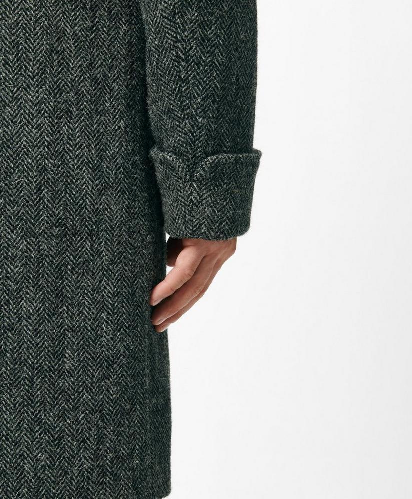 Chesterfield Coat in Harris Tweed Wool Product Image