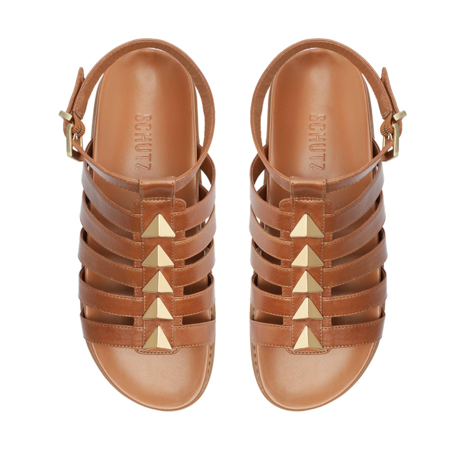 Kyrie Sporty Leather Sandal Female Product Image