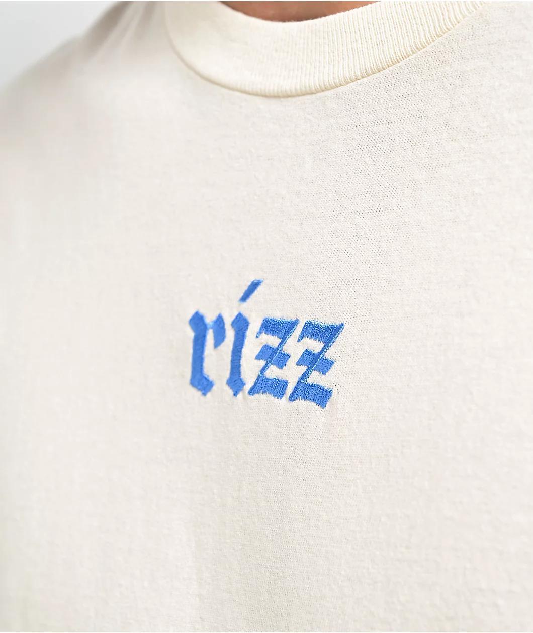 Neon Riot Rizz Sand T-Shirt Product Image