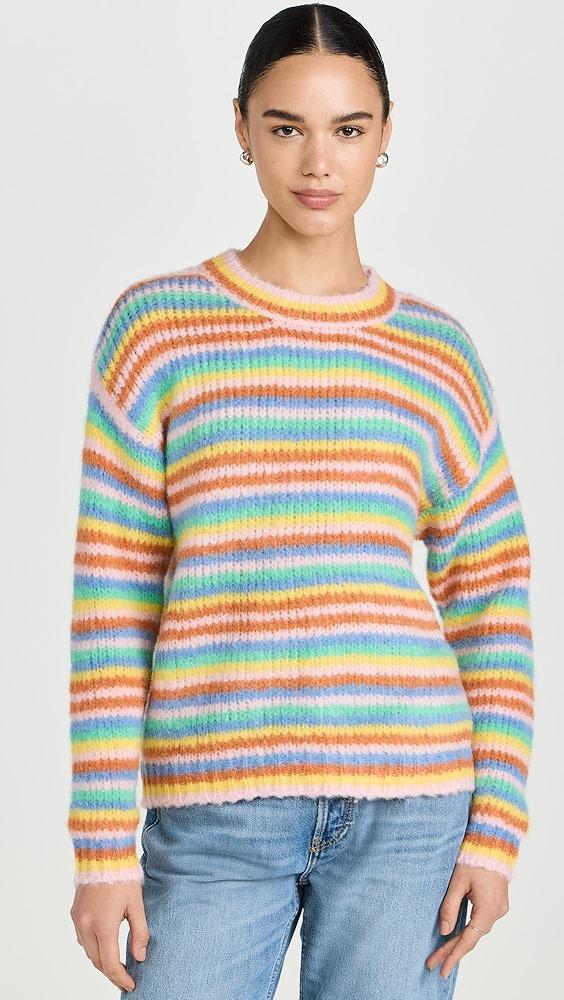 Little Lies Rainbow Stripe Sweater | Shopbop Product Image