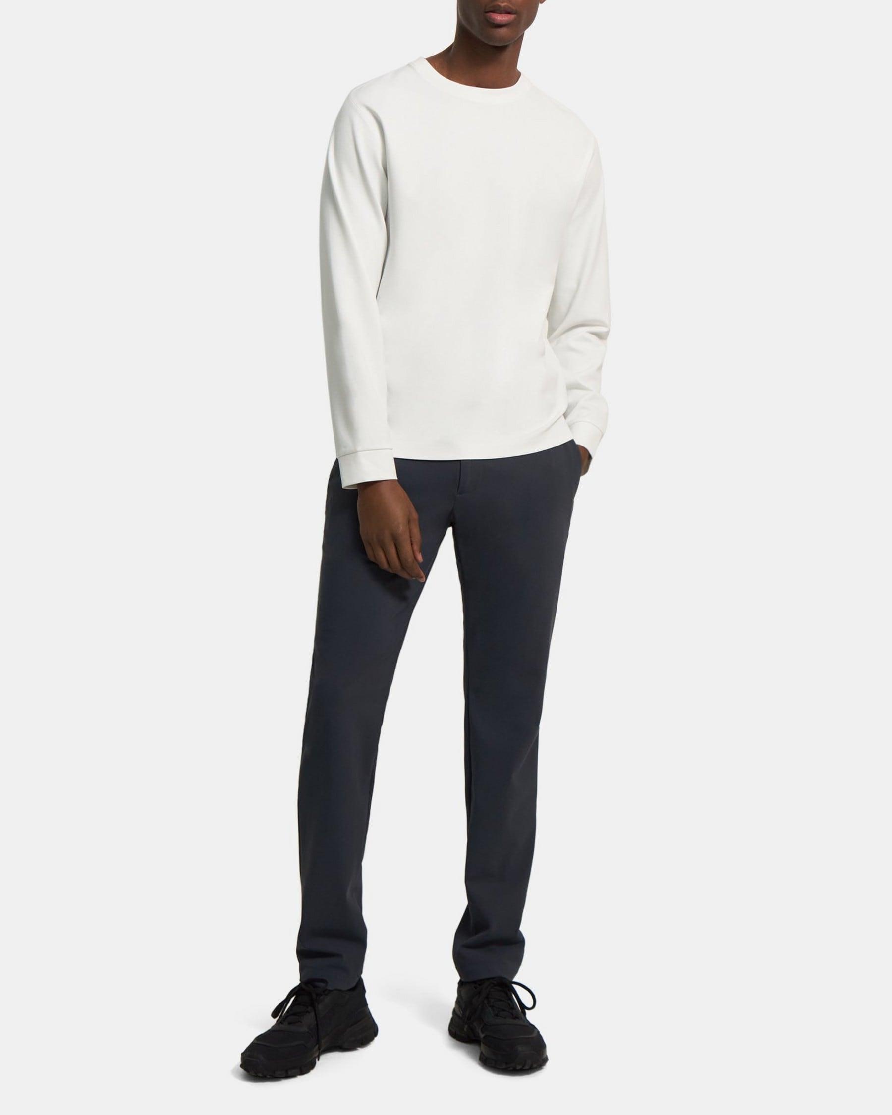 Long-Sleeve Tee in Stretch Jersey Product Image