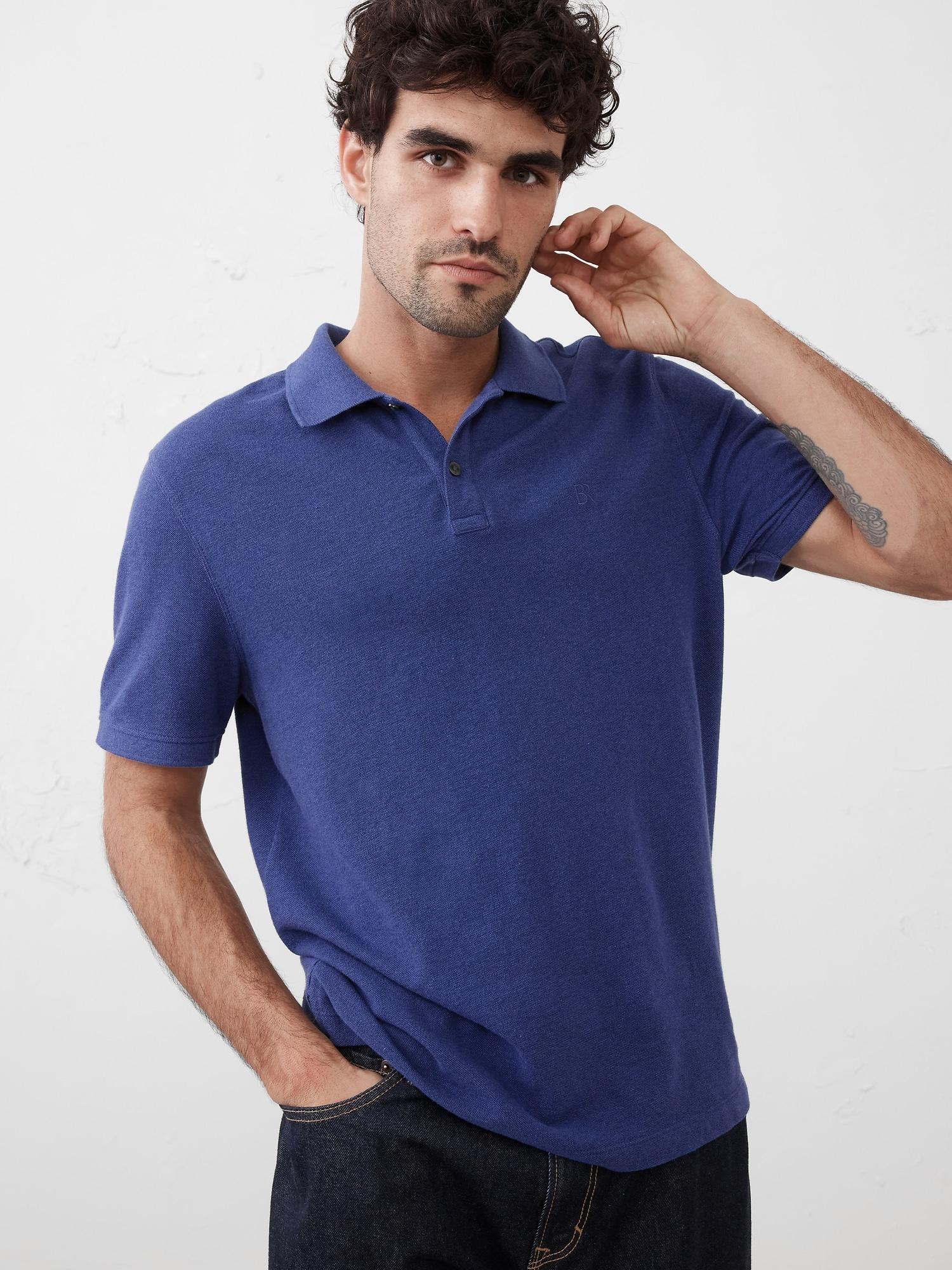 Cotton Pique Polo Product Image