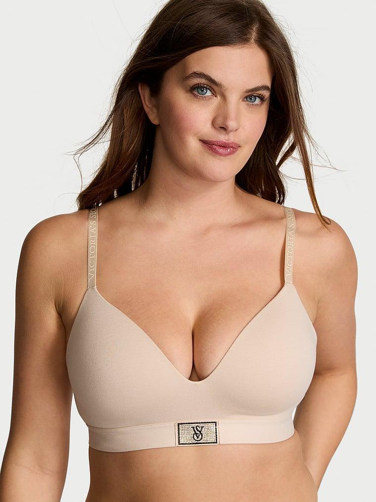 Shine Patch Lightly Lined Wireless Bra Product Image