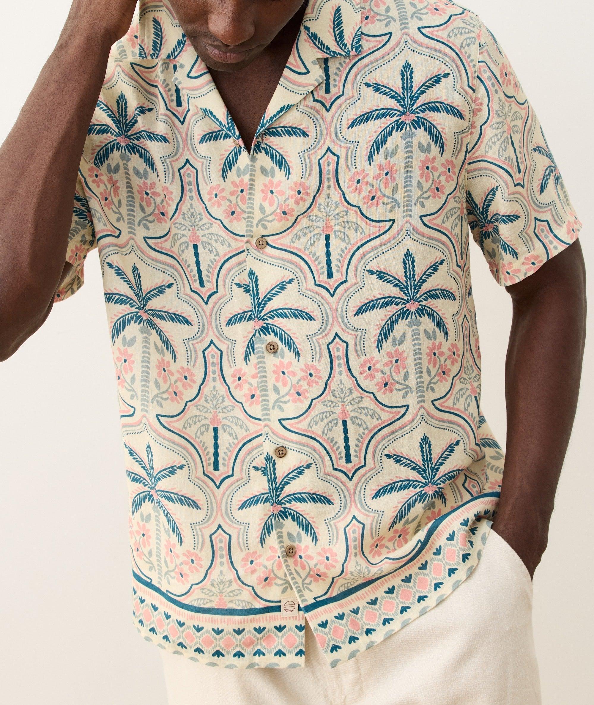 Archive Tencel Linen Resort Shirt Product Image