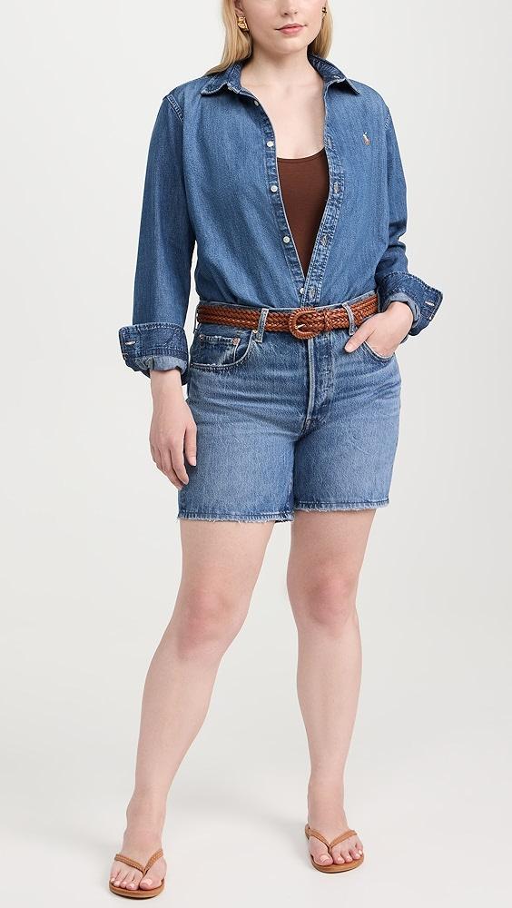 Polo Ralph Lauren Denim Long Sleeve Button Down | Shopbop Product Image
