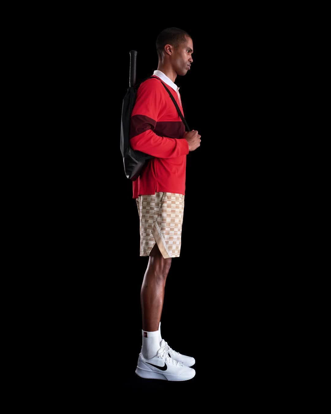 NikeCourt Slam Men's Dri-FIT ADV Long-Sleeve Tennis Polo Product Image