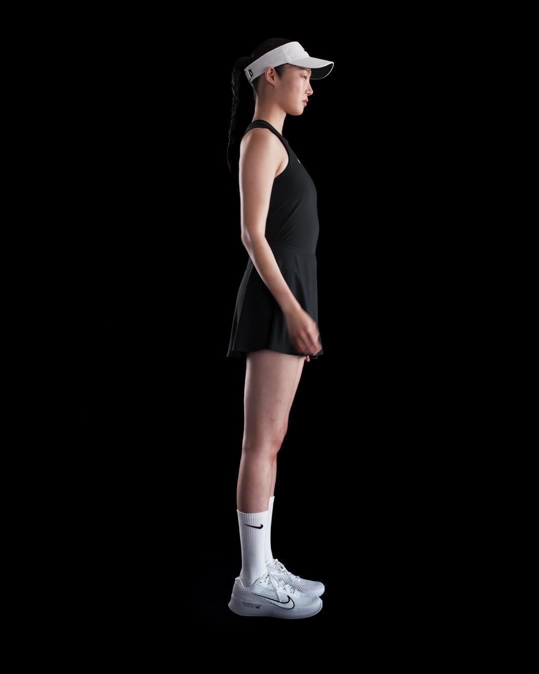 Nike Women's Victory Dri-FIT Short Flouncy Tennis Skirt Product Image