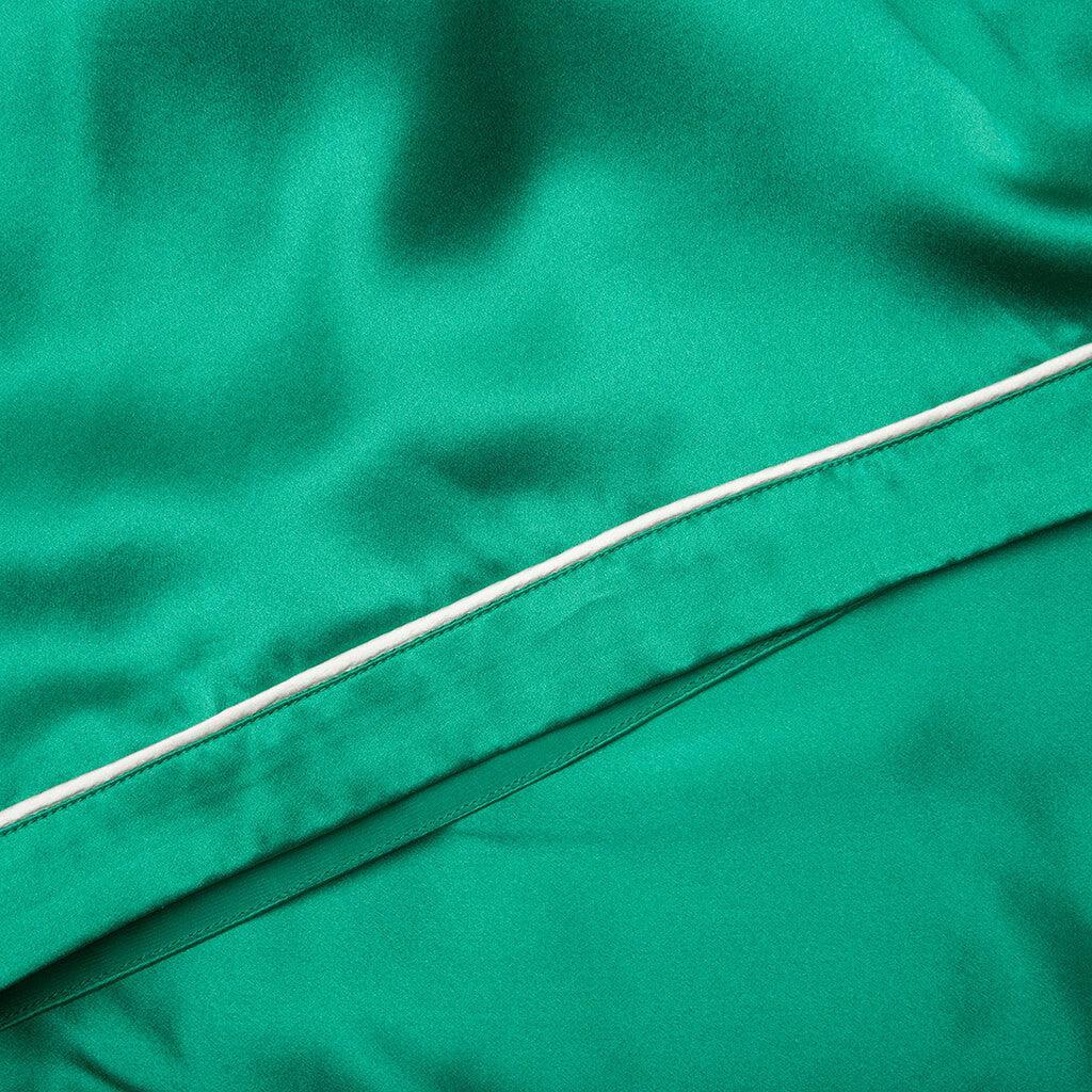 Jean Silk Short - Green Male Product Image
