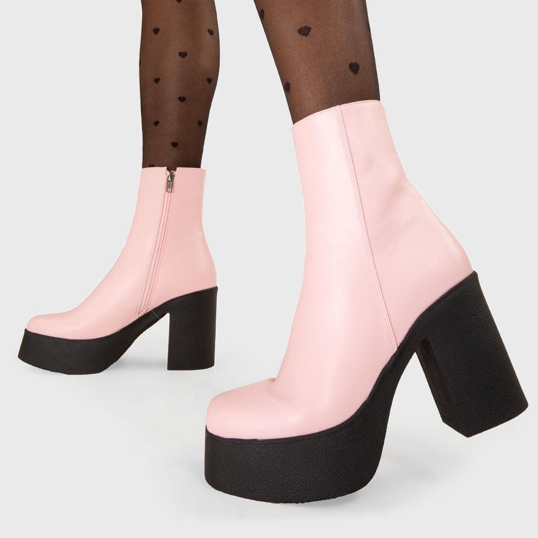 My Hero Platform Ankle Boots Product Image