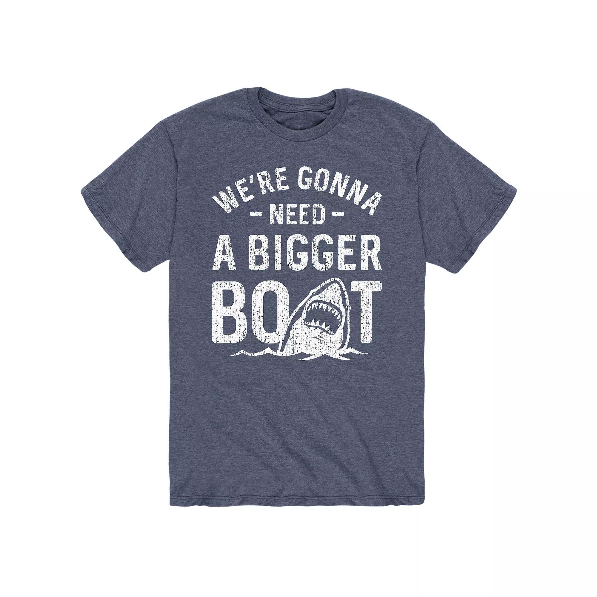 Mens Gonna Need A Bigger Boat Tee Product Image