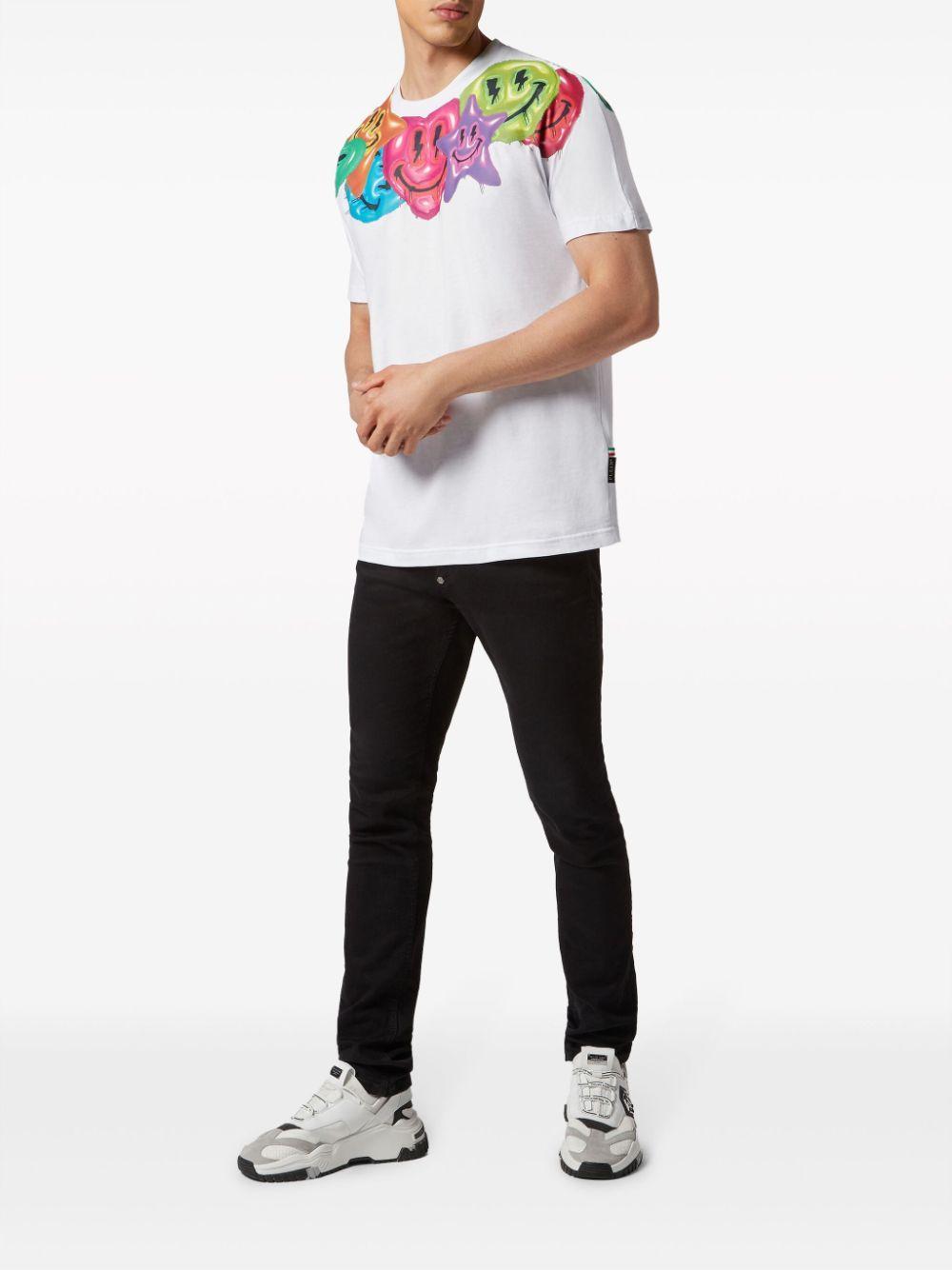 SS Smile cotton T-shirt Product Image