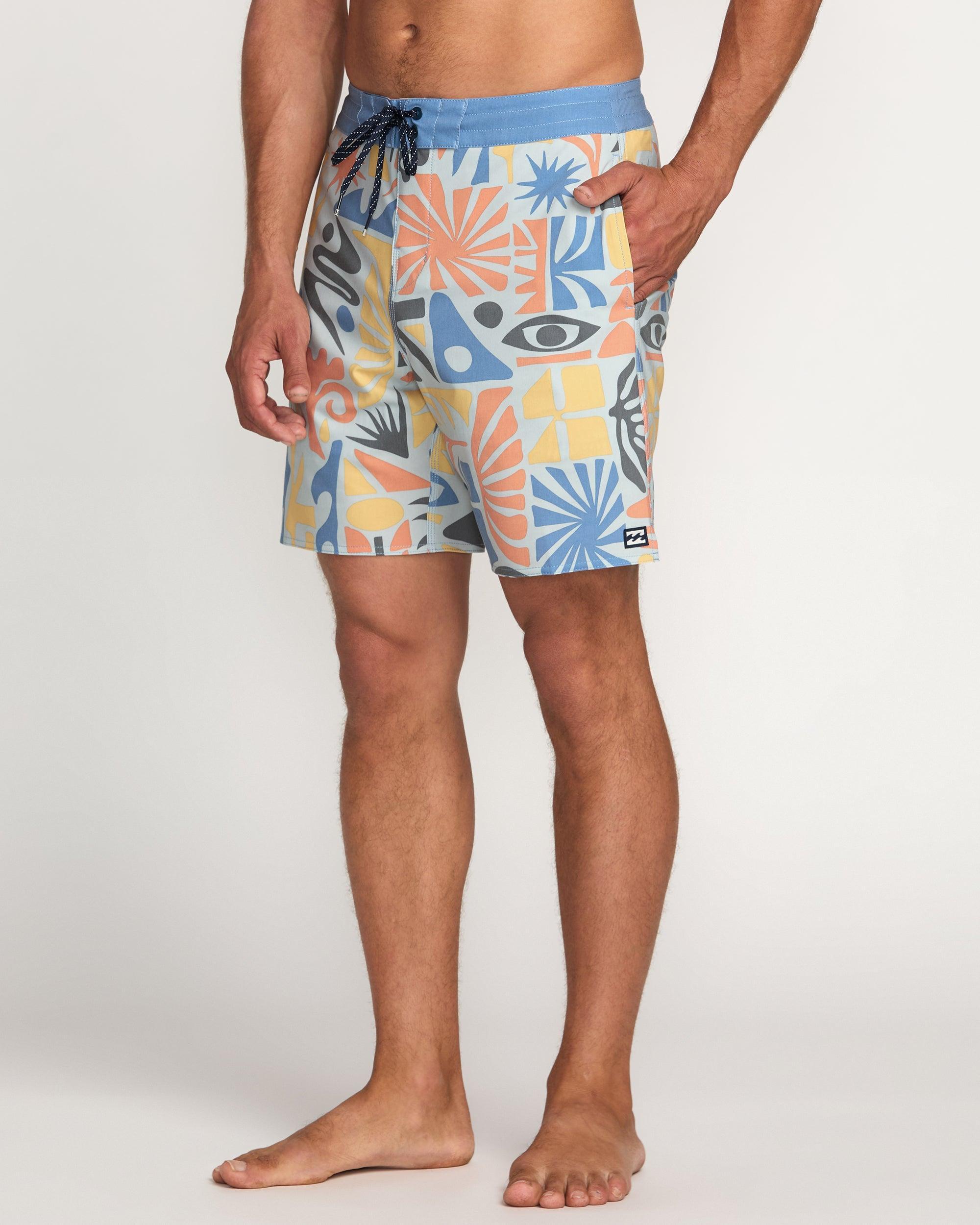 Good Times Lo Tide 18" Boardshorts - Multi Male Product Image