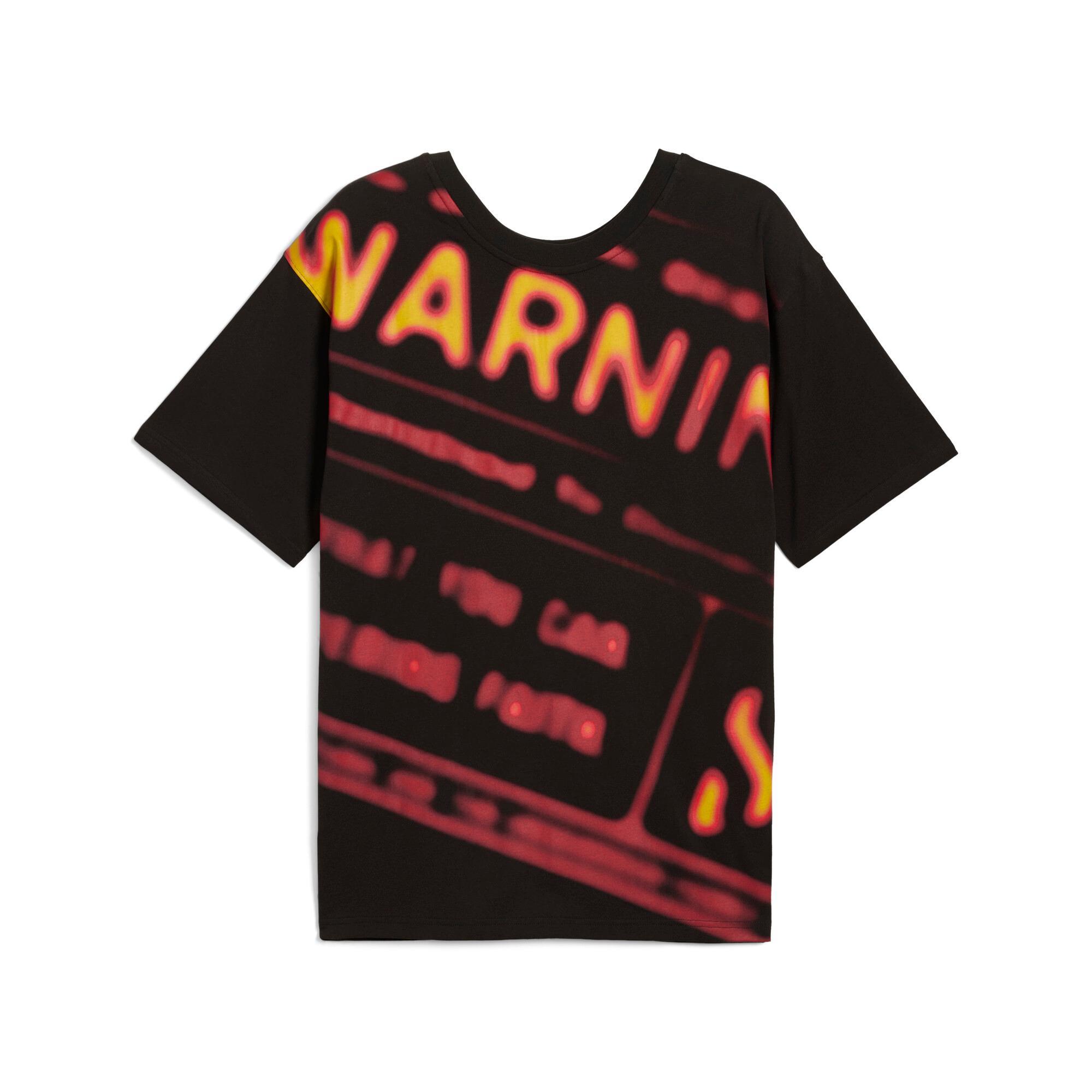 Scoot Caution Men's Boxy Basketball Tee Product Image