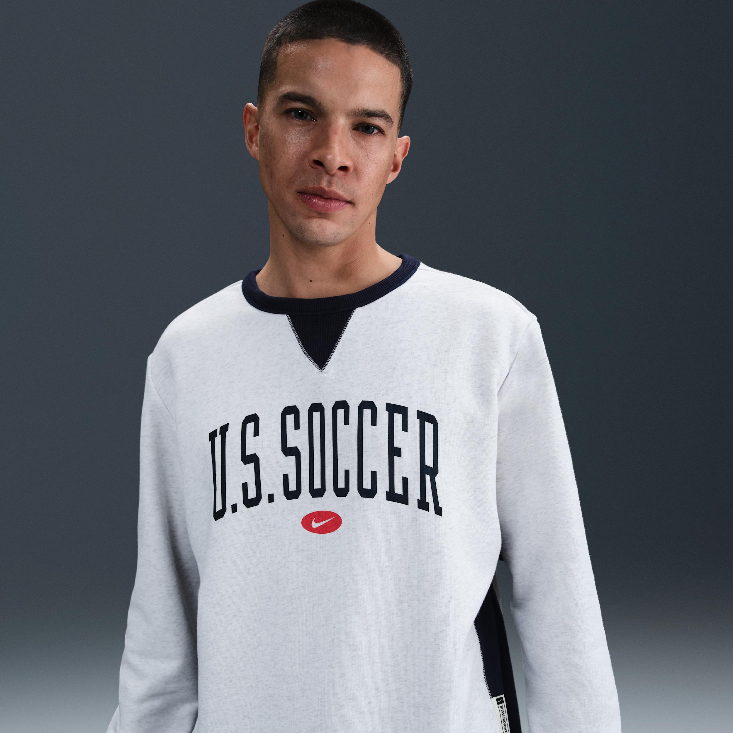 USMNT Standard Issue Nike Men's Dri-FIT Soccer Crew-Neck Sweatshirt Product Image