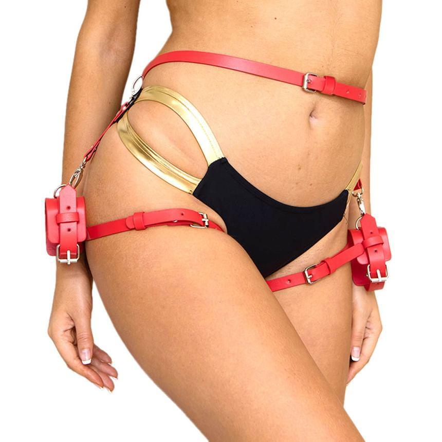 Faux Leather Body Harness Product Image