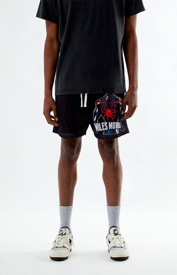 Men's Spider-Man Miles Morales Mesh Basketball Shorts Product Image