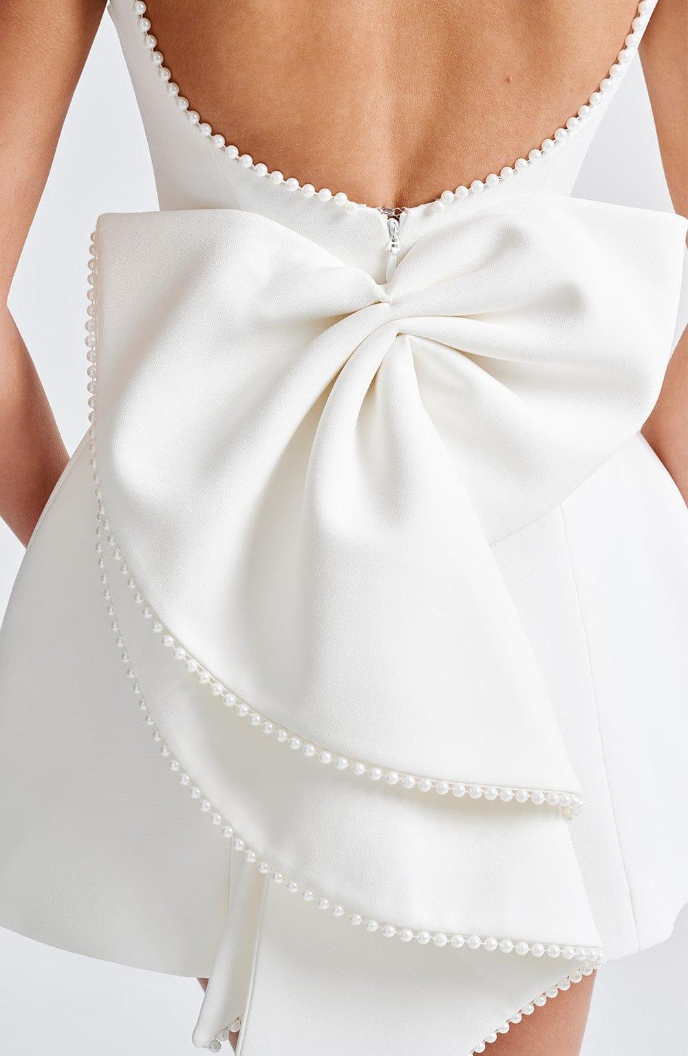 Carrie Mini Dress - Ivory Product Image