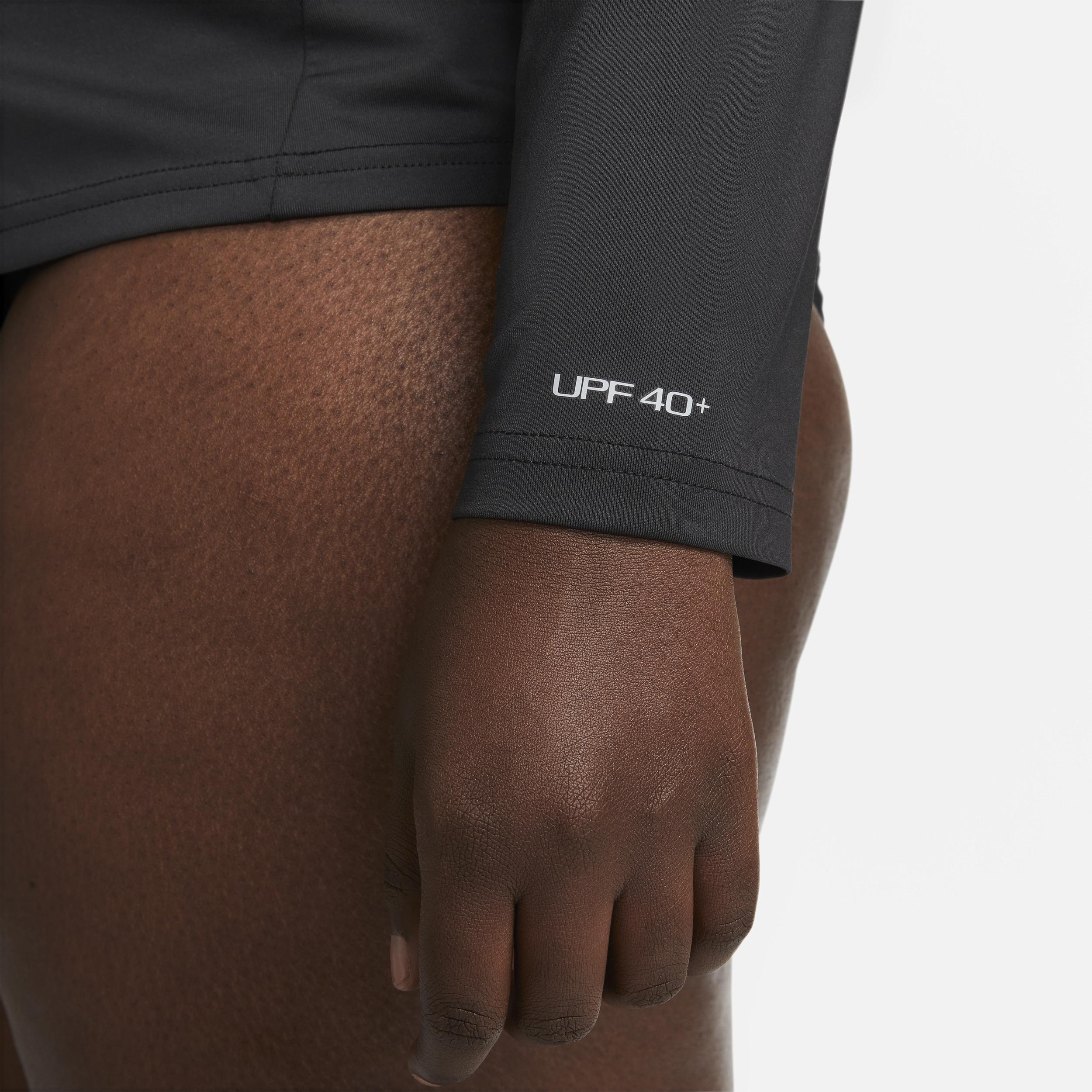 Nike Women's Essential Long-Sleeve Hydroguard Swim Shirt Product Image