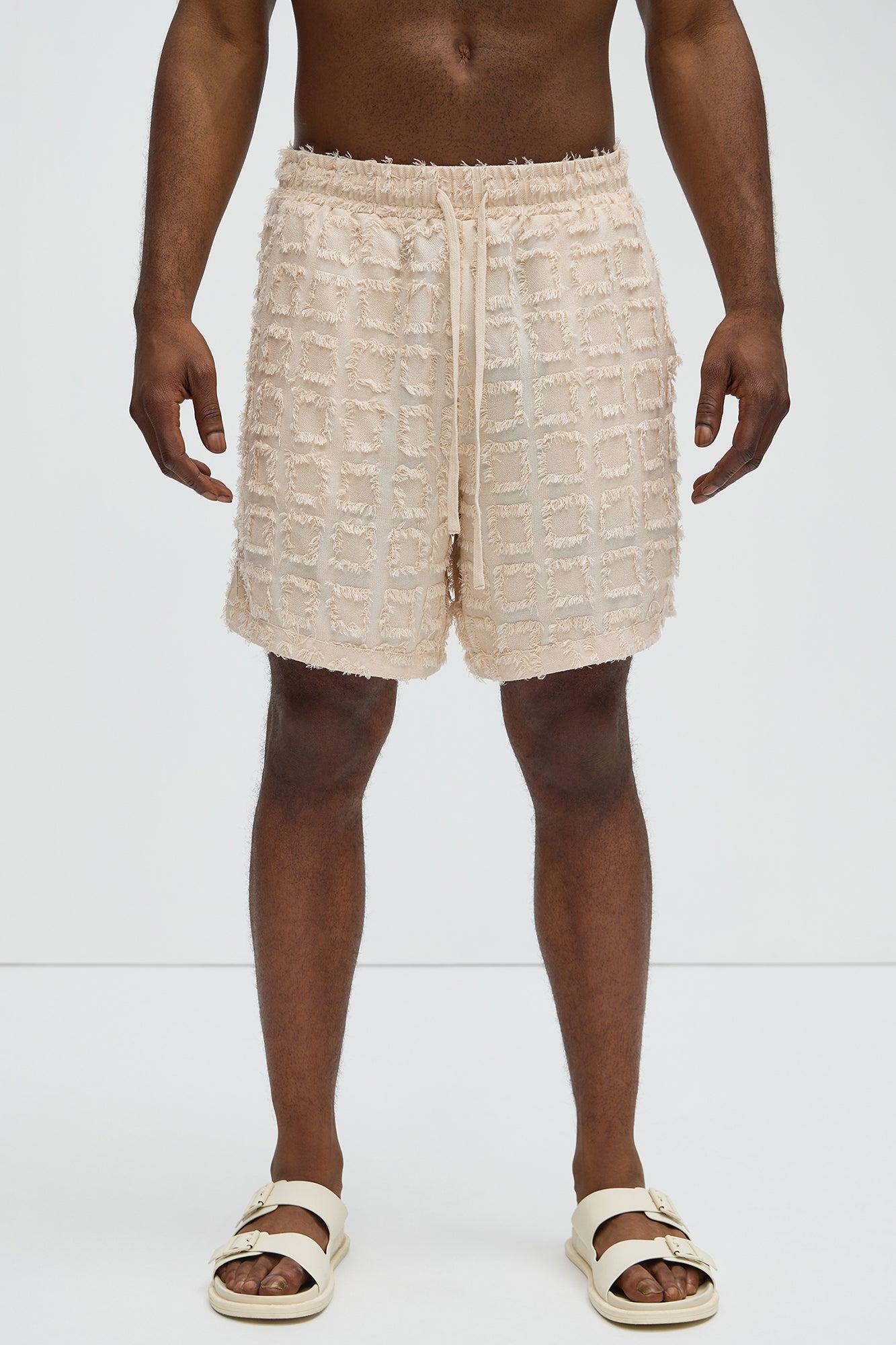 Window Shopping Shorts - Cream Product Image