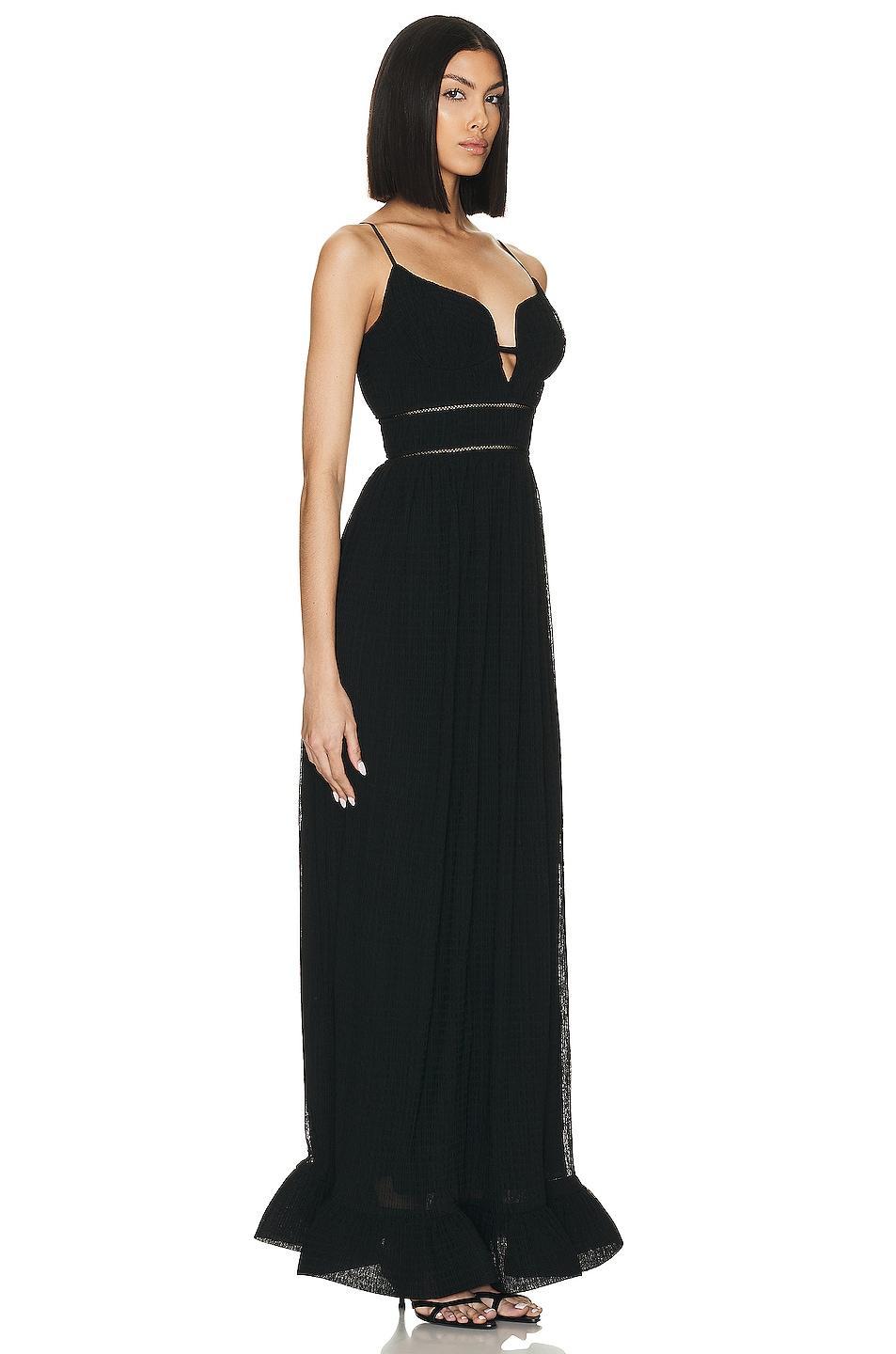 Womens Maude Crinkled Bustier Gown Product Image