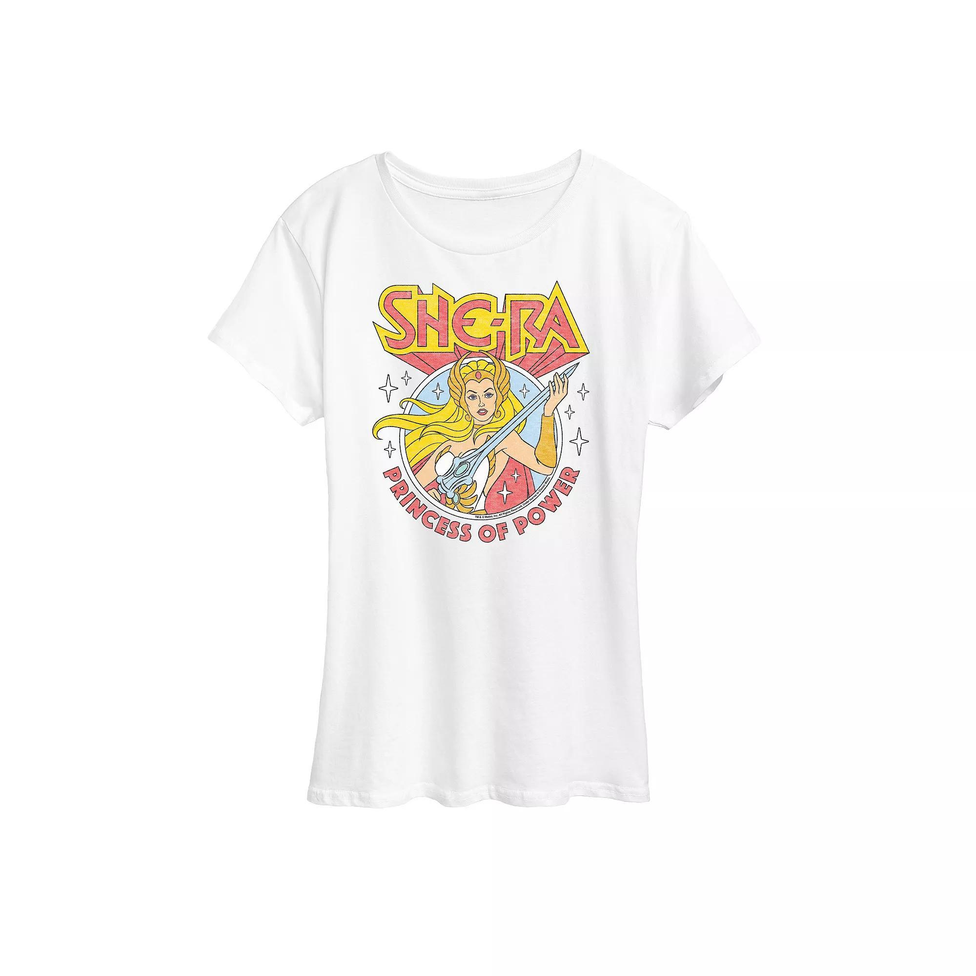Womens She-Ra Princess Of Power Graphic Tee, Girls Grey Gray Product Image