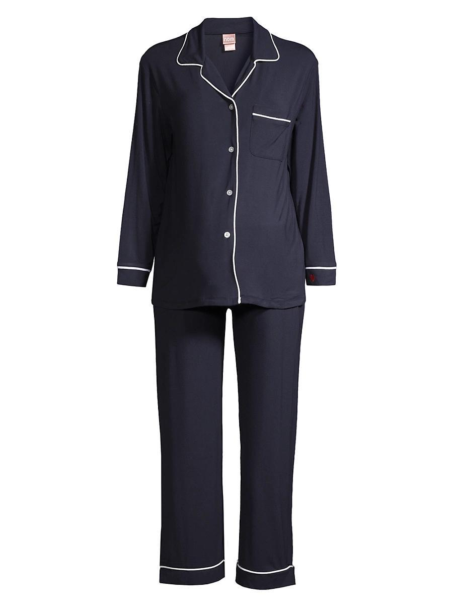 Nom Maternity The Heart On My Sleeve Pajama Set Product Image