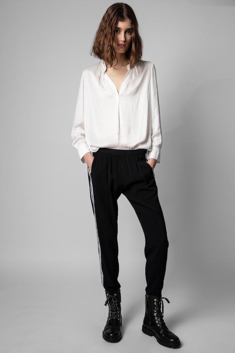 Tink Satin Blouse Product Image