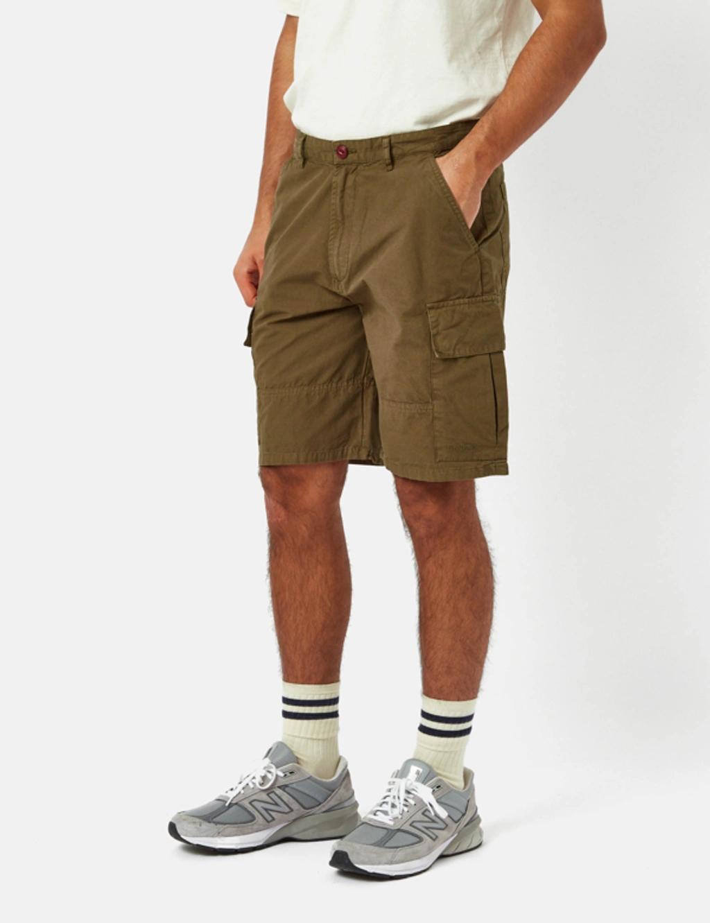 BARBOUR Cargo Shorts In Green Product Image