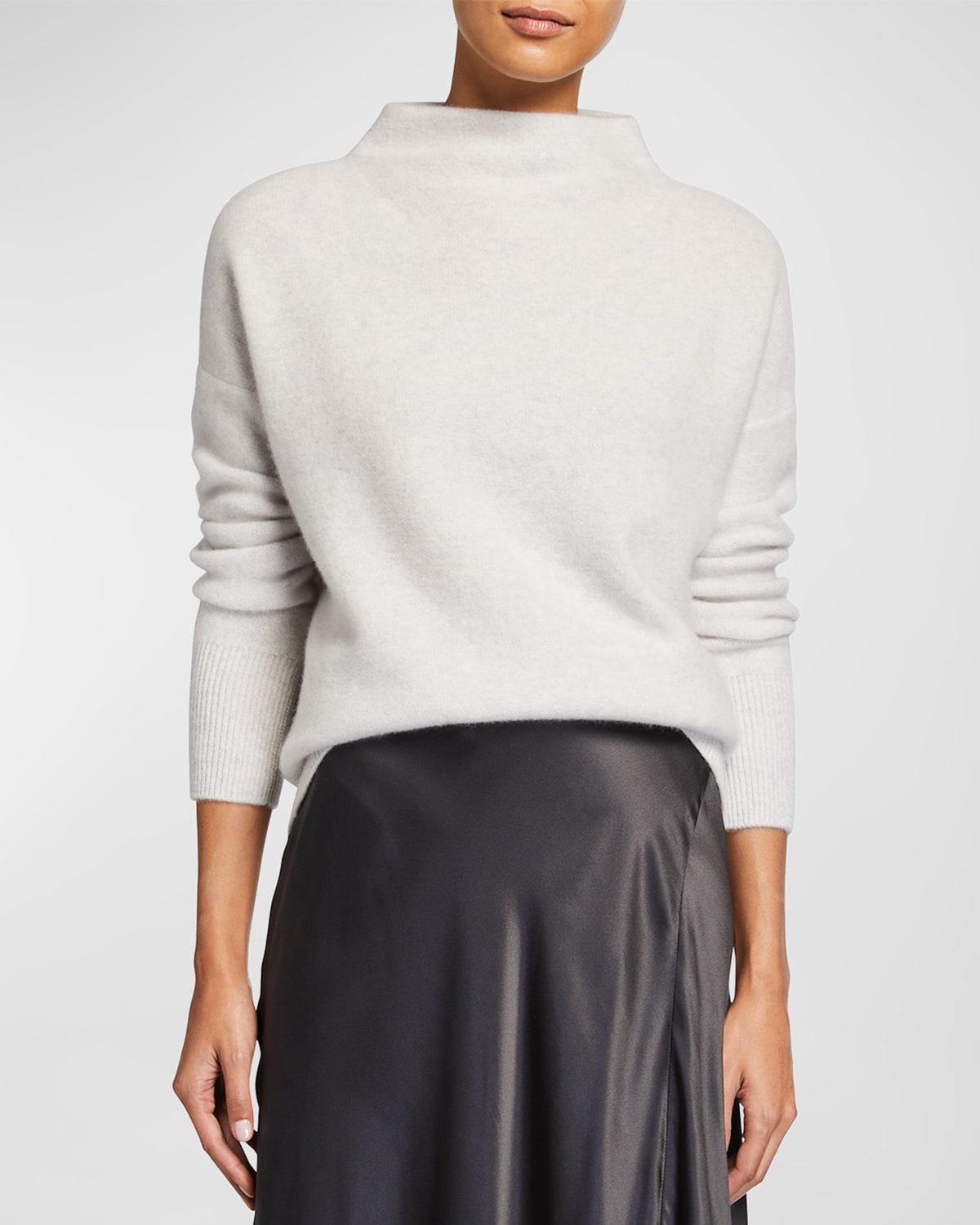 Womens Funnelneck Cashmere Sweater Product Image