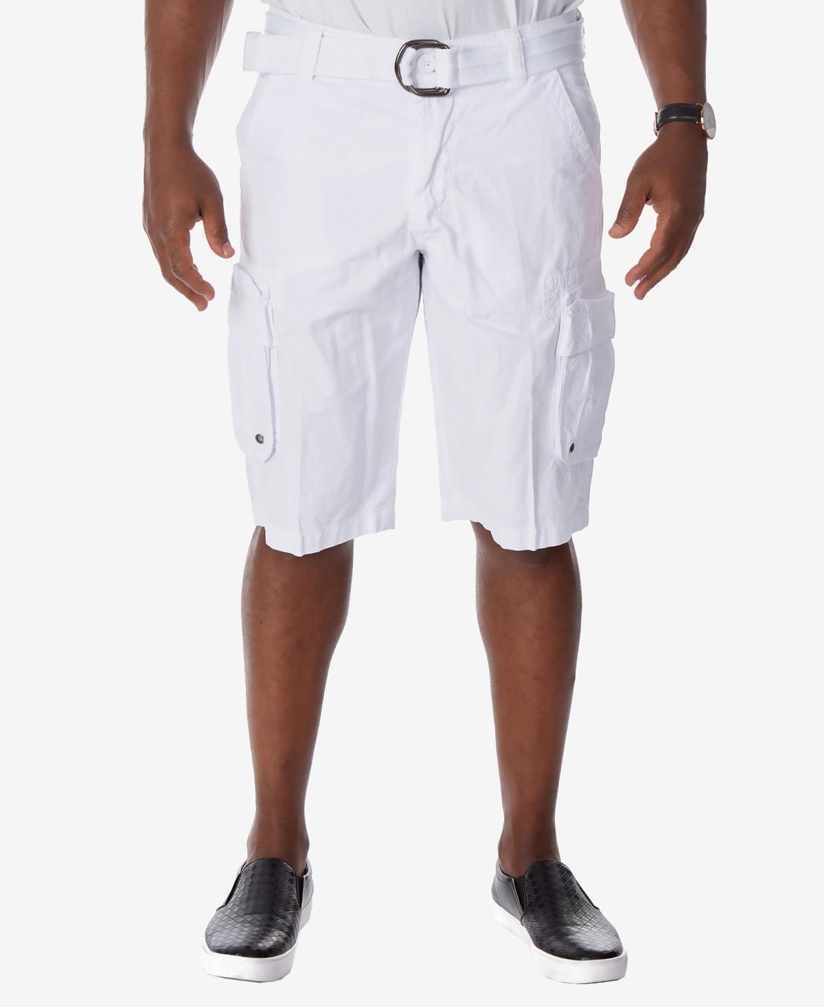 Men's RAW X by Xray Regular-Fit Belted Cargo Shorts, Size: 30, Green Product Image